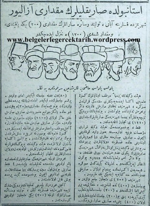 sapkalilar azaliyor afisi reklami sapka zulmü kemal atatürk