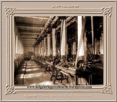 Osmanli fabrika namlu bölümü