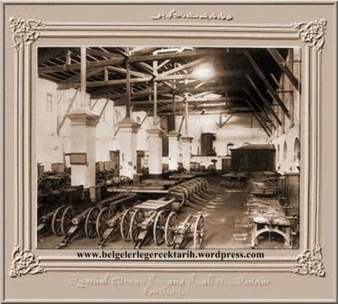 Osmanli fabrika Tamamlanmis Toplar