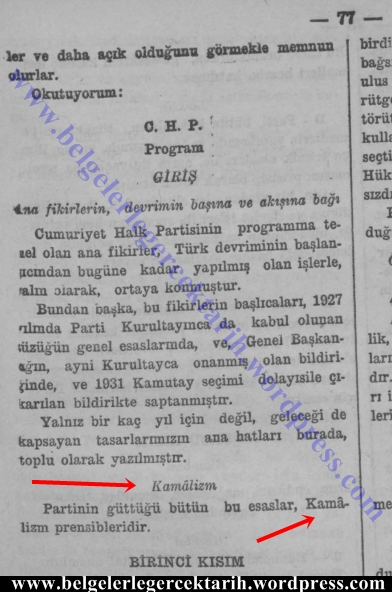 chp 4 büyük kurultaya kamalizm prensipleri putculugun vesikasi baslik sayfa 77