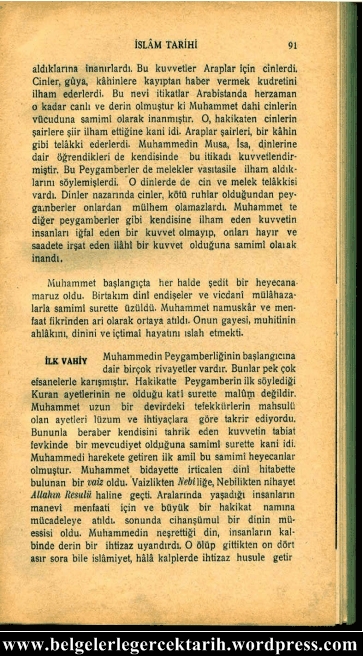 necip fazil kisakürek kemal atatürk Allahsiz tarih ortazamanlar 2 lise kitabi 1931 devlet matbaasi 6