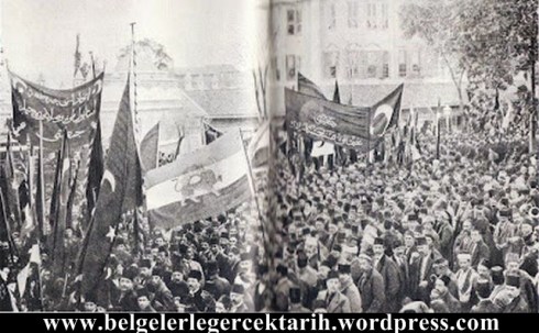 Cihad-i ekberin ilan edilmesinden sonra Istanbulda toplanan Siiler