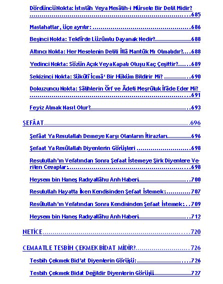 selefilik adi altindaki görüslere selefice cevaplar seyyid ali hosafci rabita sirk mi tevessül vesile aracilik evliya seyh kabir ziyareti vehhabilik tasavvuf tarikat hatme 10