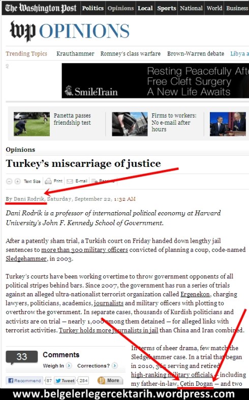 cetin dogan ve damadi dani rodrik balyoz davasi 20 yil hapis cezasi the washington post turkeys miscarriage of justice