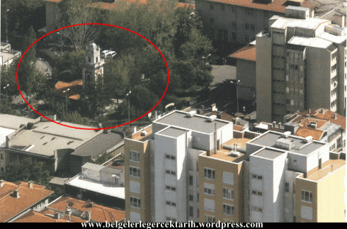 hamidiye etfal hastanesinin bugün havadan görünümü