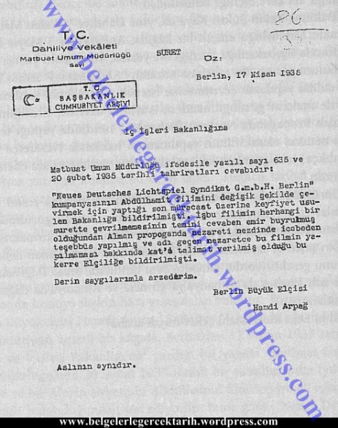 abdulhamid alman filmi yasaklaniyor 1