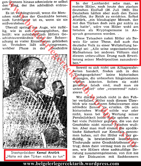 percy ernst schramm atatürk hitler türklerle hicbir alakasi yoktu