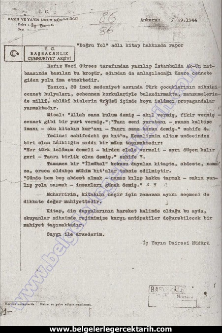 belgelerle gercek tarih Kadir Candarlioglu belgelerle kemalistlerin Islam düsmanligi chpnin islam düsmanligi chpnin din düsmanligi kemalistlerin din düsmanligi 2