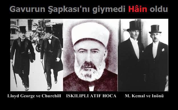 iskilipli atif hoca sapka, iskilipli atif hoca sapka icin mi asildi, iskilipli atif hoca frenk mukallitligi ve sapka, iskilipli atif hoca istiklal mahkemeleri,