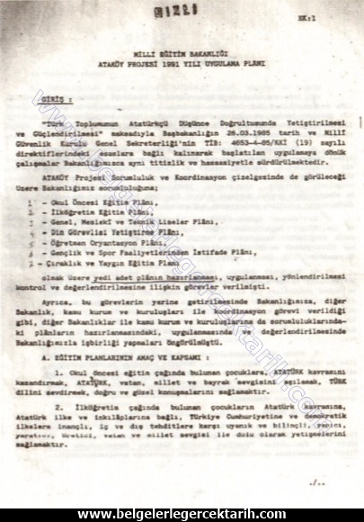 gizli atatürkcülük projesi, ataköy projesi ahmet ünal 14