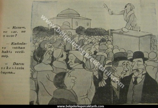 atatürk secim m. kemal secim kadinlara secme ve secilme hakki 4 nisan 1930 vakit