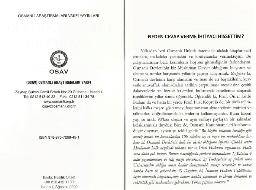 Ahmed Akgündüz Tarihlenklere cevaplar, kemalist proje, kemalizm projesi osmanli devleti laik miydi, Osmanli islam devleti miydi 2