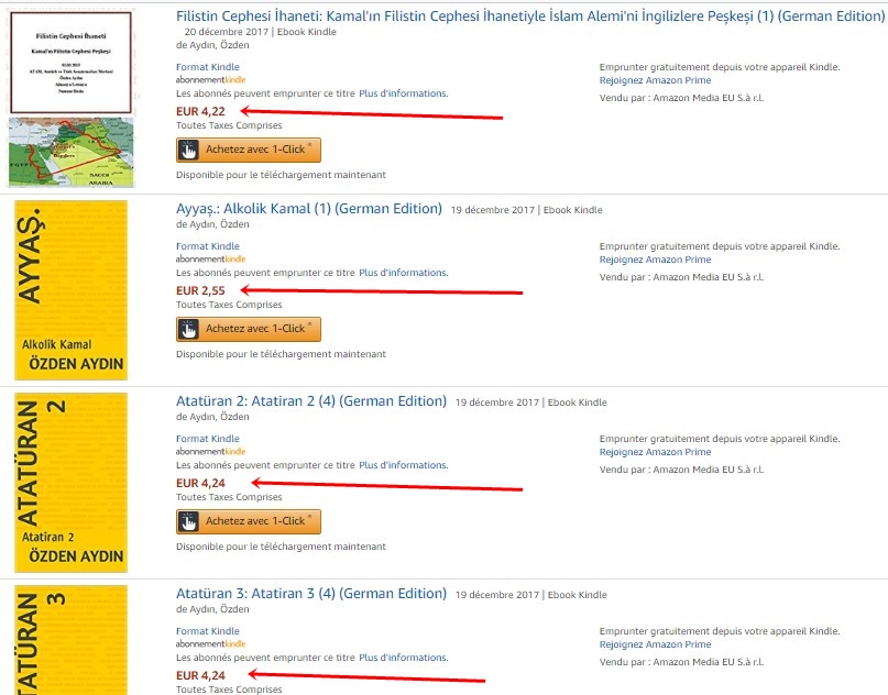 Özden Aydin kitap atatiran atatürk kamal, m. kemal özden aydin, bücher özden aydin books, siyonizm sabetay özden aydin