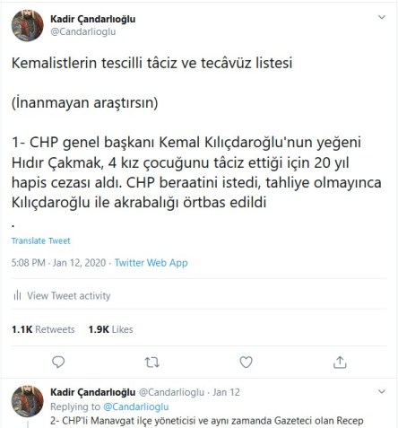 Murad Bozkus kemalistlerin tescilli taciz ve tecavüz listesi Süleyman Özisik intihal1