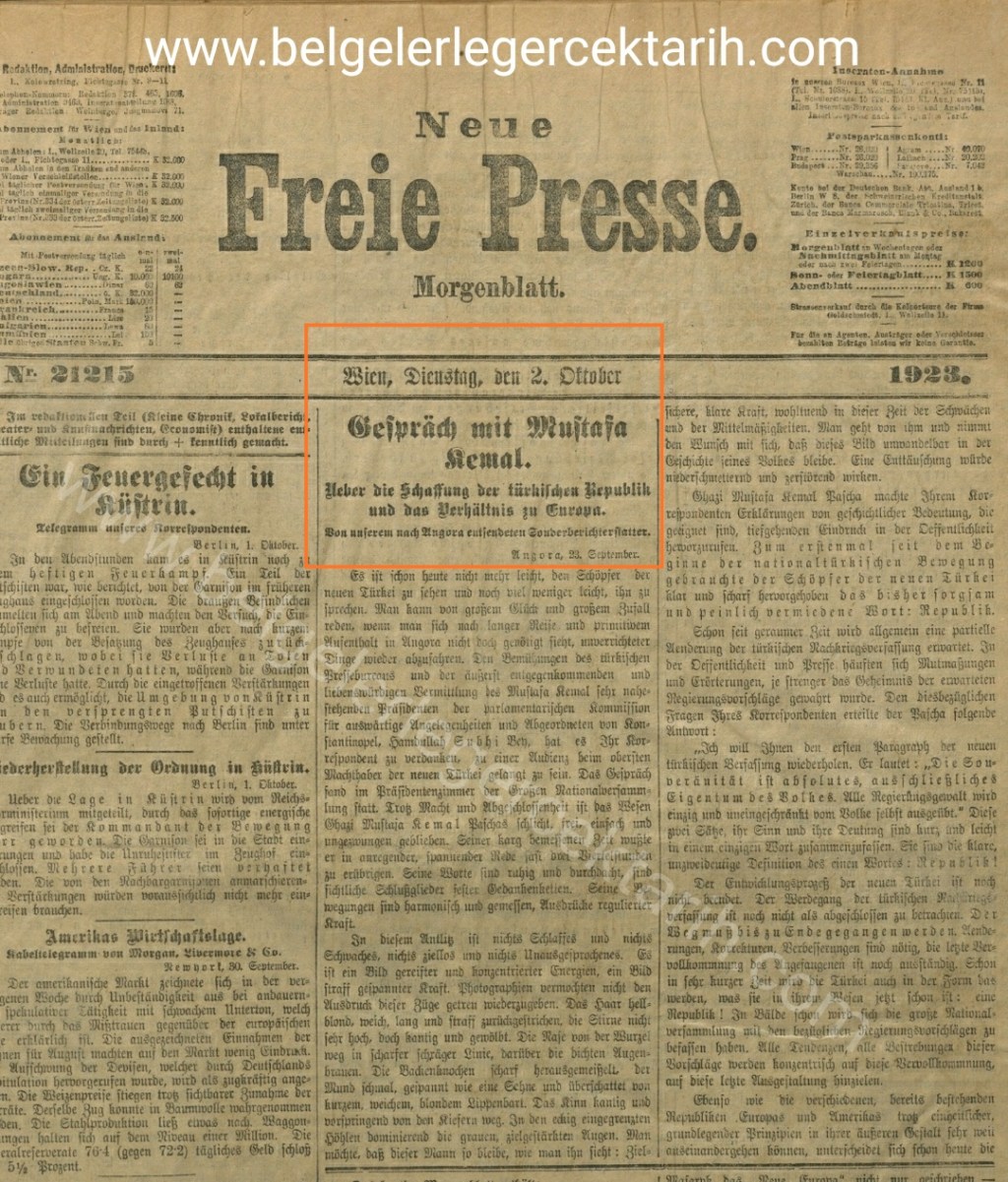 Cumhuriyet 29 Ekim’de mi ilan&nbsp;edildi?
