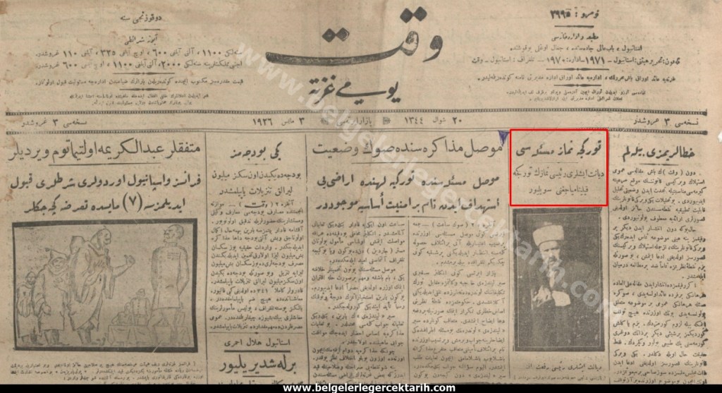 Rıfat Börekçi Neden Diyanet Işleri Reisi Yapıldı? Atatürk ve&nbsp;Din-6